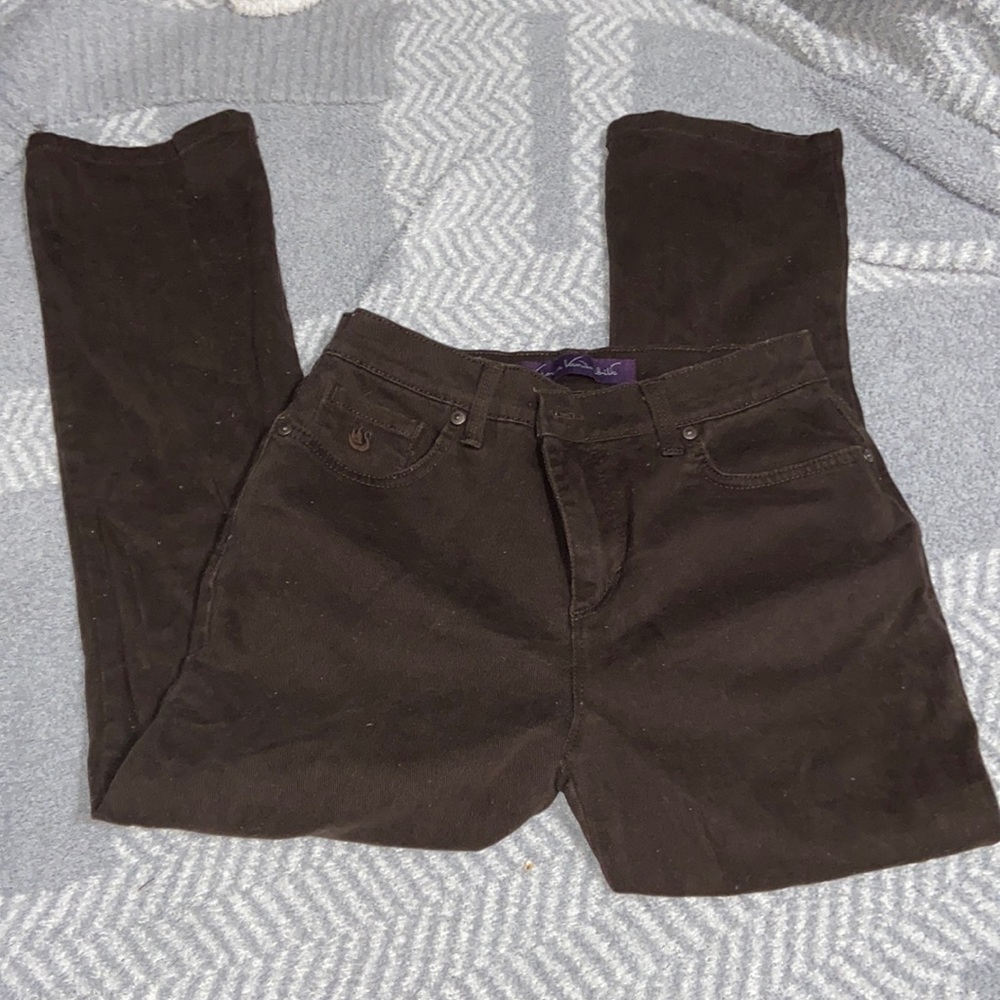 4P Brown Victoria Vanderbilt Jeans